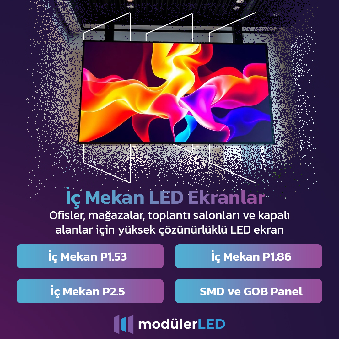 İç Mekan LED Ekran